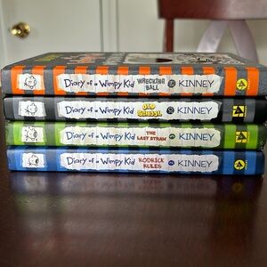 Diary of a Wimpy Kid Hardcover - Books 2, 3, 10, and 14